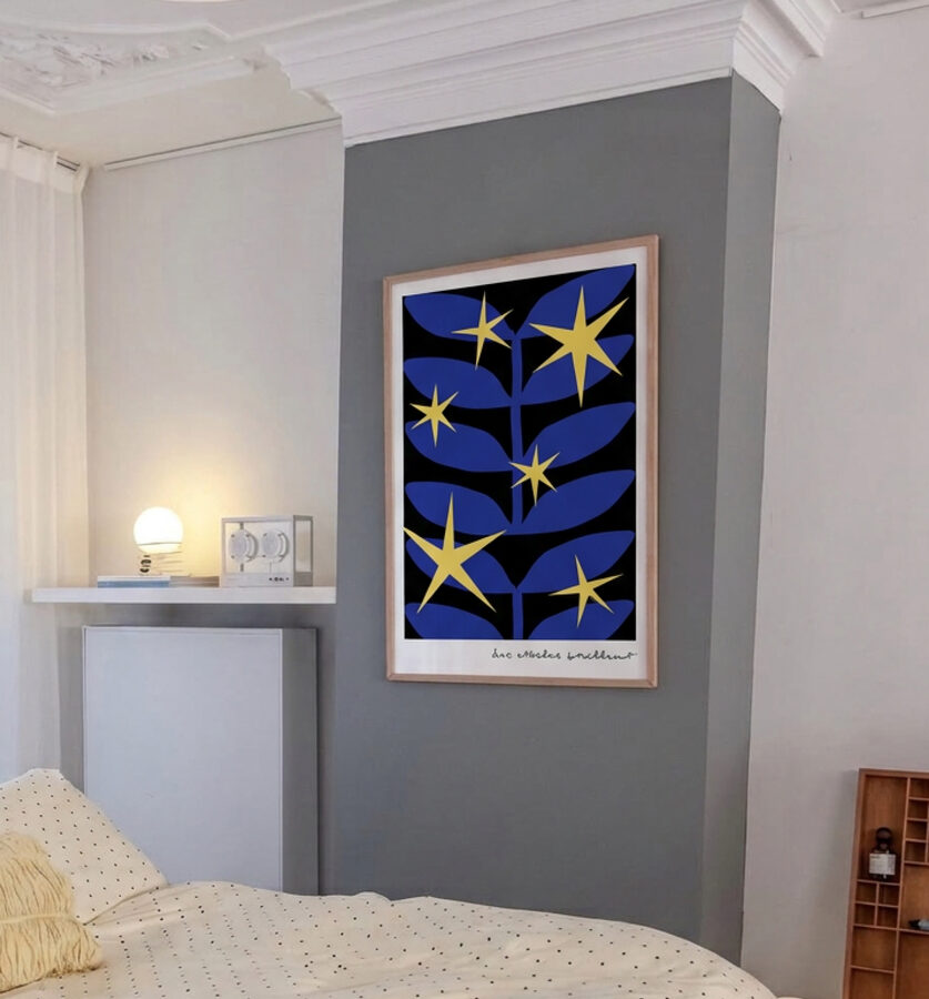 Poster A3 personnalisé (29,7 × 42 cm) — Atelier Beaumur, exemple en situation